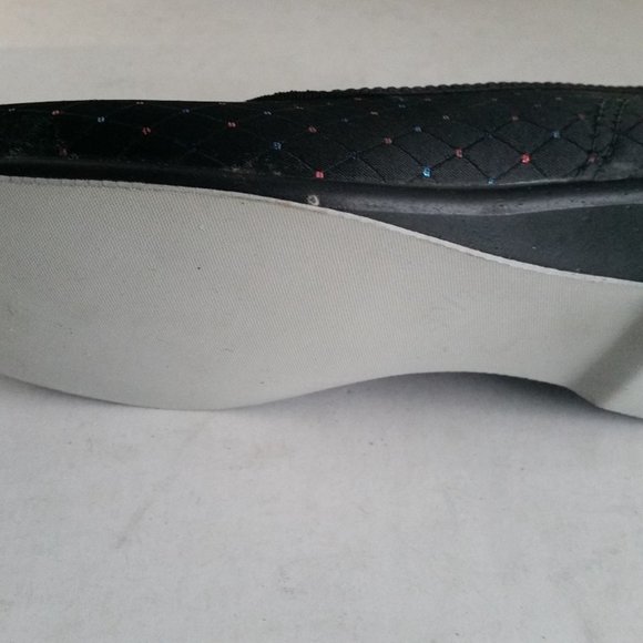 New Women's FOAMTREADS ALLURE black slippers - Picture 7 of 12